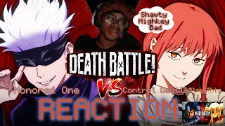 Gojo vs Makima Death Battle REACTION+ Guts vs Dimitri Death Battle Reaction