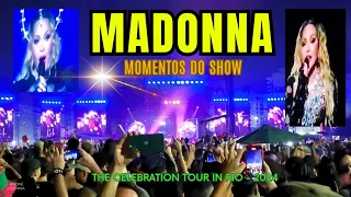 MADONNA - MELHORES MOMENTOS IN RIO 2024  | Início - Momentos - Final do Show