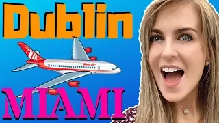 Irish Girl Tries a FULL day of flying to Florida (plus Philly cheesesteak FTFT)