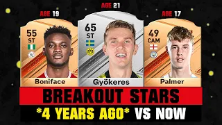 BIGGEST BREAKOUT STARS 4 YEARS AGO! *2020 vs 2024* 🤯😱 ft. Gyokeres, Boniface, Palmer…