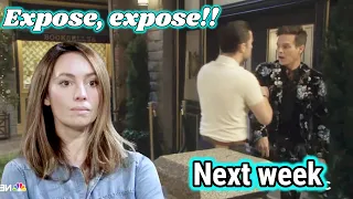 FULL UPDATE:  Next week for August 8th, 2022 :Expose, expose - Days of our lives spoilers
