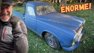 J'achète une Peugeot 403 pick-up de 1958 et c'est......une première main !!