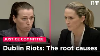 The Dublin riots: Heated debate during Oireachtas committee hearing with Helen McEntee | Newstalk