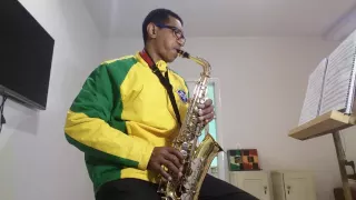 Paz Perfeita, Sim, Busquei - Harpa Cristã - Hino 566 - Duas Vozes - Sax Zebedeu.