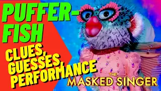 Pufferfish Performance, Clues and Guesses - Masked Singer