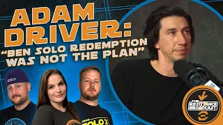 Adam Driver: Ben Solo Redemption Was Not the Plan | Star Wars Sequel Trilogy