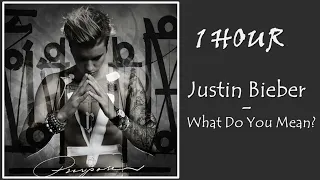 1 HOUR JUSTIN BIEBER - WHAT DO YOU MEAN?