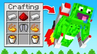 ZROBIŁEM JETPACK w Minecraft! (zbyt mocne)