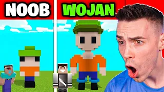 NOOBEK vs WOJAN w BUDOWANIU w Minecraft!