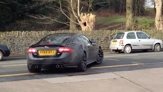 Jaguar XKR Supercharged V8 Acceleration Sound