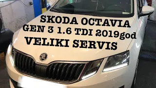 SKODA OCTAVIA 1.6TDI 2019god VELIKI SERVIS