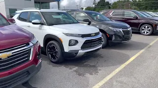 Chevy SUV Comparison Trailblazer Vs Equinox Vs Traverse.  Which one is better