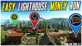 How To Make MILLIONS With This 7 Minute LIGHTHOUSE Loot Run! | Escape From Tarkov 12.12