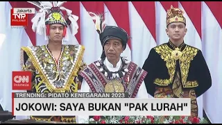 Tak masalah Disebut Firaun Hingga 'Plonga Plongo', Jokowi: Saya Bukan 'Pak Lurah'