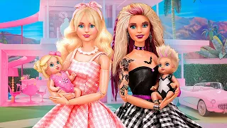 Barbie Rock vs Barbie Fofa / 30 Bonecas DIY