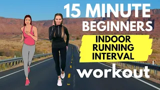 Beginners Running Workout - 15 Minute Home Workout to Make Running Easy - with Running Tips