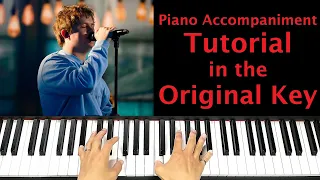 How to Play Someone You Loved on Piano by Lewis Capaldi | Original Key of Db Major