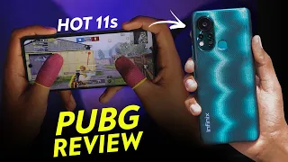 Infinix Hot 11s Pubg test | Gyro Test | Screen Recording | BOOTCAMP " All Tested ⚡⚡