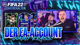 EA ACCOUNT GÖNNT 😱 PACK LUCK im Road to the Knockout Pack Opening 🔥 FIFA 22