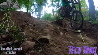 Building and Riding a New MTB Tech Trail