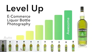 Level Up Lighting - E-Commerce Product Photography for Liquor Bottles