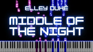 Middle of the Night – Elley Duhé | Piano Cover by xZeron