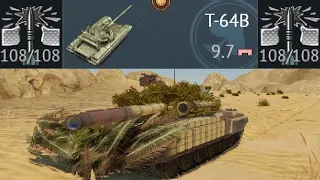 T-64B War Thunder Compilation