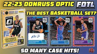 🔥 ROOKIE REDEMPTION + BLACK VELOCITY 🔥 2022-23 PANINI DONRUSS OPTIC FOTL BASKETBALL HOBBY BOX REVIEW