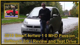 2013 Smart fortwo 1 0 MHD Passion Softouch 2dr | Review and Test Drive