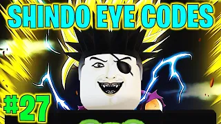 ⭐NEW SHINOBI LIFE 2 CUSTOM EYE CODES #27⭐