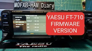 YAESU FT-710 Firmware Version ?