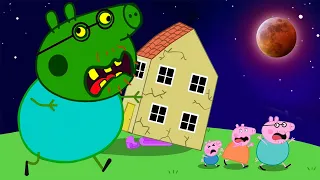 Zombie Apocalypse, Zombie Appears To Visit Peppa Family🧟‍♀️ | Peppa Pig Funny Animation