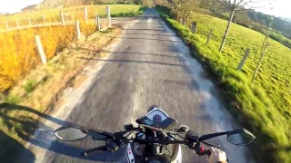 Keeway tx 125 (go pro hero 5)