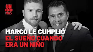 "Canelo" cumplió su sueño de boxear con Marco Barrera