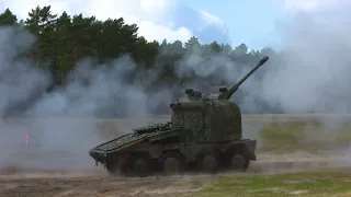 Німецька 155 мм колісна САУ RCH-155