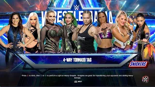 R.Rodriguez & L.Morgan vs Natalya & Shotzi vs R.Rousey & S.Baszler vs L.Evans &Xia Li | WrestleMania