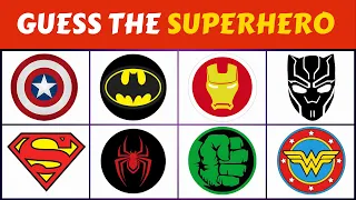 Guess the LOGO | Superhero Edition! Marvel & DC Super heroes