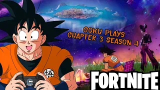 Goku Plays Fortnite Chapter 3 Season 4 Live Event