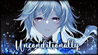 Nightcore↬Unconditionally || Katy Perry (Lyrics)