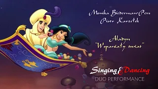 #Aladyn #WaltDisney #WspaniałyŚwiat ALADYN-WSPANIAŁY ŚWIAT Monika Biederman-Pers,Piotr Karzełek