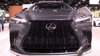 2023 Lexus NX350 F Sport 203hp Luxury SUV($58,955)- Exterior Interior Walkaround - 2022 LA Auto Show