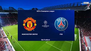 PES 2021 | Manchester United vs PSG | UEFA Champions League UCL | Gameplay PC | Neymar vs Man United