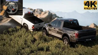 Ford F-150 Raptor & Toyota Tundra | OFFROAD CONVOY | Forza Horizon 5 | Logitech g29 gameplay