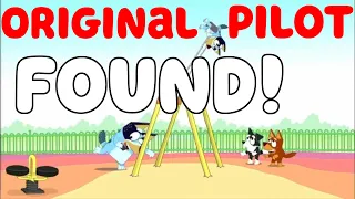 Bluey Original 2016 Lost Pilot FOUND! (Rejected due to "Unsafe for Kids")