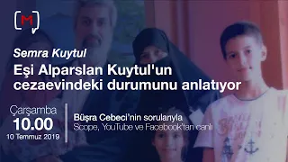 Semra kuytul, Eşi Alparslan Kuytul’un cezaevindeki durumunu anlatıyor