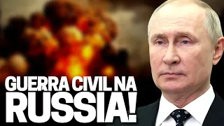 Golpe na Rússia! Prigozhin (grupo Wagner) declara guerra civil! Putin fugiu de Moscou!? Entenda tudo