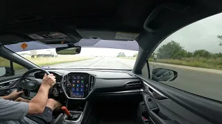 Invidia R400 Interior WRX VB Driving Sounds