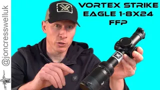 Vortex Strike Eagle 1-8x24 FFP Low Power Variable Optic (LPVO) Review