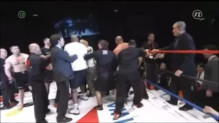 Fedor, Wanderlei & Sapp caught in Mirko Cro Cop’s brawl with Fujita in Japan