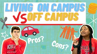 Off-Campus Vs On-Campus Living!! | Texas Tech Vlog Squad